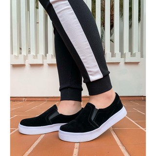 Tenis Feminino Sapatenis Casual Confortavel Calce Facil Sneaker Slip on (5)