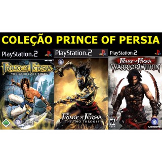 PS2 - COLEÇÃO PRINCE OF PERSIA (DESBL. / DESTR.)