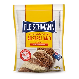 Mistura p/ pão Australiano 400gr| Fleischmann