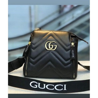 Bolsa Feminina GG Gucci Bordada 3 Ziper