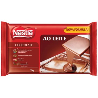 Chocolate Nestlé Ao Leite Barra 1kg