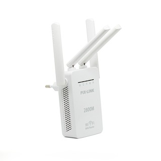 Repetidor Wifi 4 Antenas Amplificador De Sinal Pix-Link Melhora o SInal Wi-Fi Sem Fio (1)
