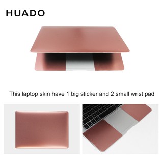 Adesivo De Pele De Laptop Rosa De Ouro Prata Dourado universal 13.3 15.6 17.3 11.6 Sólida notebook Adesivos (4)