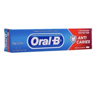 Oral-B Creme Dental 123 Menta Suave 70g