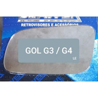 ESPELHO P/ RETROVISOR VW GOL G3 / GOL G4 / PARATI / SAVEIRO - VOLKSWAGEN - REFIL LENTE ESPELHO PARA CARRO (1)