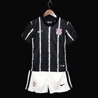 Conjunto de Time Corinthians Camisa + Short Infantil Promoção Oferta Exclusiva