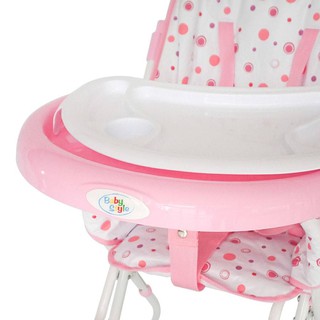 Cadeira Alimentação Flash Rosa Baby Style (4)