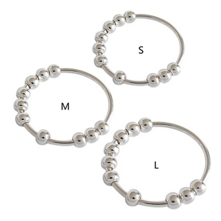 (Up) Spinner Fidget Beads Anéis Para Ansiedade / Alivimento Da Paz / Anéis Para Estresse