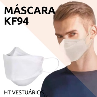 Mascara 10 Kn95 Pff2 Caixa Tripla proteção Kf94 50 Máscara Descartavel N95 (8)
