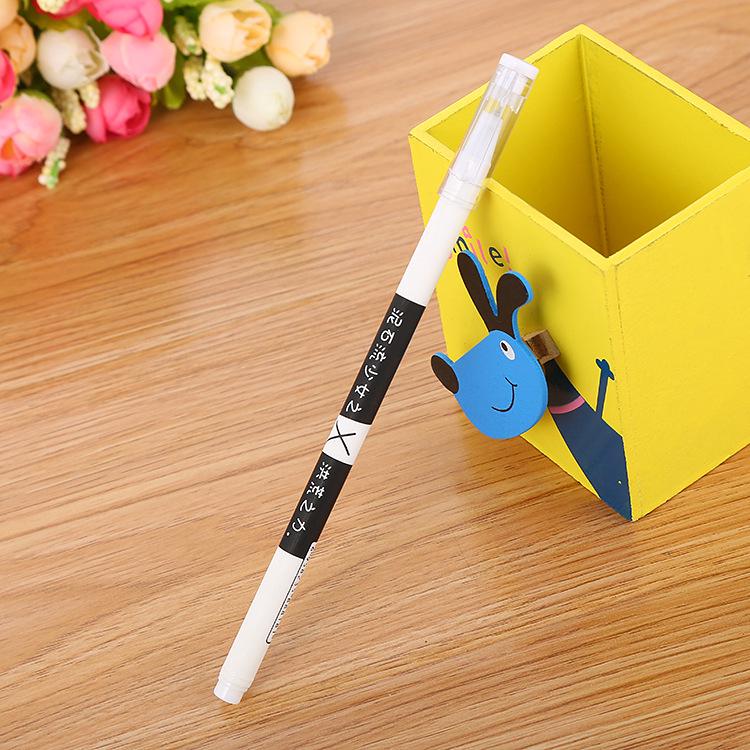 gel pen for student / office / black pen for school stationery (3)