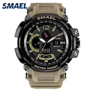 SMAEL NEW Military Watch Waterproof 50M S Shock Sport Watches Digital Clock Men Military Army 1702 Big Men Watch Sport