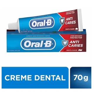 Creme Dental Oral B 1.2.3. Anticáries 70 g