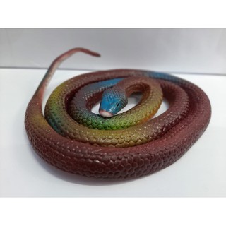 Cobra De Borracha Serpente Macia Pegadinha Brinquedo 68 Cm