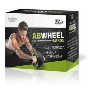 Roda Abdominal Larga Profissional Rolinho de Exercícios Fitness Crossfit Musculação Multifuncional Treino em Casa (7)