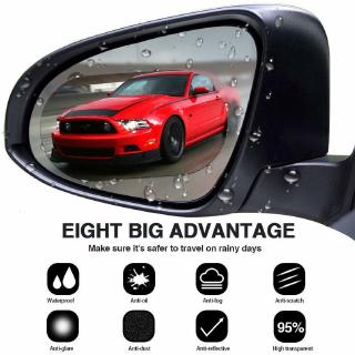 Espelho Retrovisor Do Carro Película Protetora À Prova D'água , Anti-Embaciamento HD Para De Chuva Transparente (4)