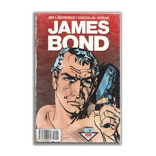 Raro Gibi HQ do James Bond 007 edição Espanhola. Quadrinhos Coleção Colecionável