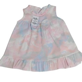 Roupa Infantil de Bebê Menina Vestido em Tecido (3)