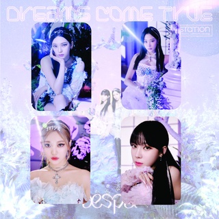 Photocard Aespa Dreams come true card MY Kpop Savage Karina Winter Ningning Giselle fanmade