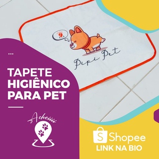Kit 2 Tapetes Higiênicos Lavavél Cães Cachorro Pipi Pet Fácil Banheiro De Cachorro (6)