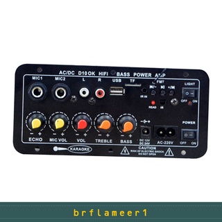 Brflameer1 Placa De Alto-Falante Com Bluetooth 4.2 Som 30-120w Módulo Amplificador Mono Karaoke Casa Diy (8)