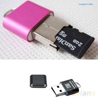 Longtm Leitor / Adaptador De Cartão Mini USB 2.0 Micro SD Portátil