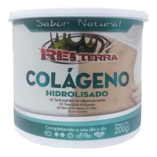 Colágeno Hidrolisado em pó com sabores 200 g - Rei Terra (3)