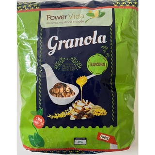Granola Tradicional 1kg /POWERVIDA ALIMENTOS