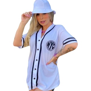 camisetao feminino baseboll botoes new york (1)