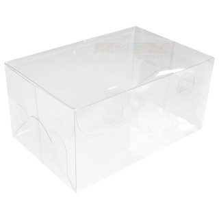 25 Caixas de Acetato Transparentes 12x8x6 cm para Lembrancinhas, Docinhos, Presentes e Produtos