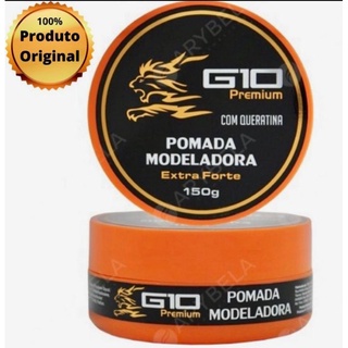 Pomada Modeladora Queratina G10 Premium Efeito Hidratante