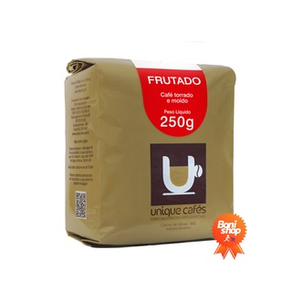 UNIQUE CAFE MOIDO FRUTADO 250G