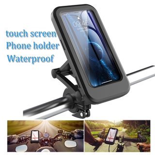 Universal uporte para celular moto Motorcycle Bike Waterproof Mobile Phone Holder With For Cell Phones Under 6.7 Inch