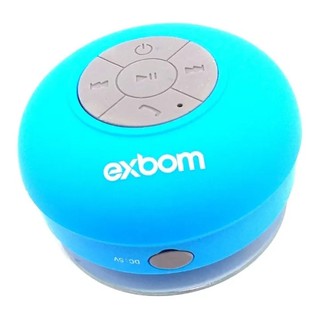 Caixa De Som Bluetooth Exbom CS-A6BT A Prova De Água Com Ventosa (9)