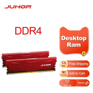Juhor Memoria Ram ddr4 16GB Gb 8 4GB Gb Memória Desktop Dimm 32 2133MHz 2400MHz 2666MHz 3000MHz New Dimm Rams Com O Calor Si (1)