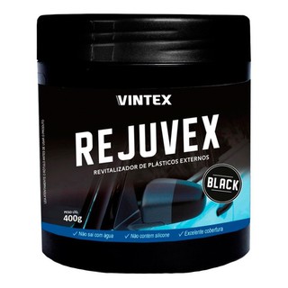 Revitalizador De Plásticos Automotivo Rejuvex Black Vonixx (Renove os plásticos pretos que estão esbranquiçados do seu carro e evite o ressecamento nas peças novas)