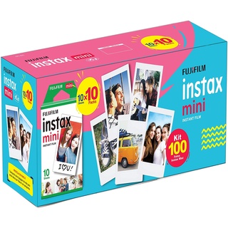 Filme Instax mini Kit 100 fotos