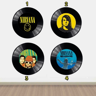 Disco Vinil Nirvana Banda LP Decoração (1)