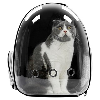 Bolsa Mochila Pet Visão Panorâmica Astronauta Cachorro Gato
