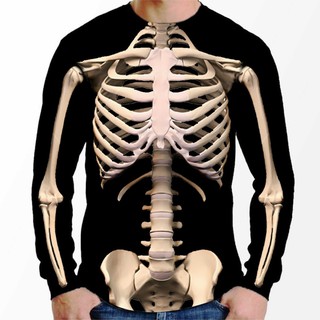 Camiseta Camisa Halloween Esqueleto Fantasia Dia Das Bruxas