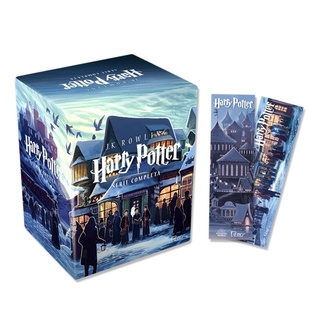 Livro - Box Harry Potter - 7 Livros com 2 Marcadores Exclusivos (7)