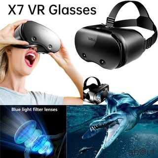 Óculos VRGPRO X7, óculos 3D VR, grande angular, óculos de realidade virtual, óculos de 5-7 polegadas