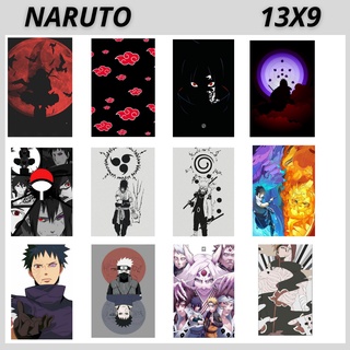 Naruto Shippuden - Placas Decorativas De Anime Quadros Sasuke , Madara, Obito