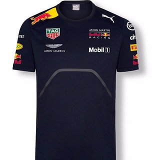 F1 Racing Suit Red Bull Aston Martin Team Short Sleeve Vestapan Ricardo Car Breathable T-shirt
