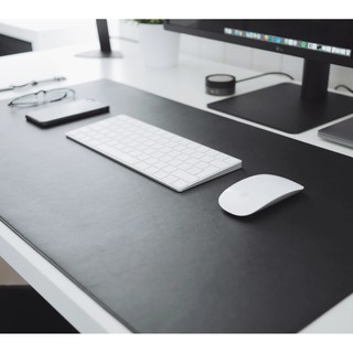 Desk Pad Nogue Design 120x60cm Mouse Pad Gigante em Couro Sintético Luxo