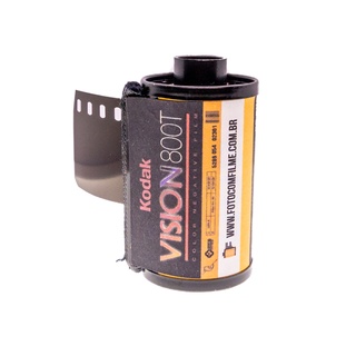 Filme de Cinema Kodak Vision 800T/5289 - 35mm - Iso 100 - Vencido - 30exp