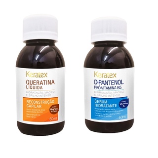 Queratina Liquida 60ml + D-Pantenol 60ml - Keratex