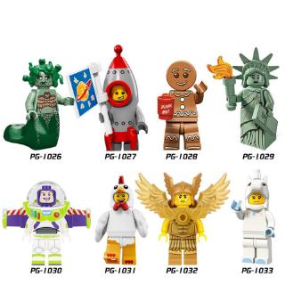 Statue Of Liberty Inhumans Royal Medusa Building Blocks Models Buzz Lightyear Bricks Hobby Toys (1)