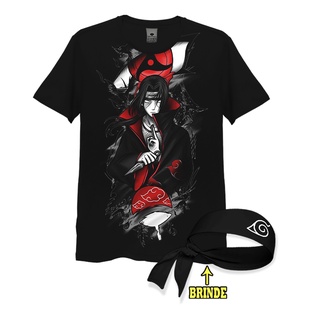 Camisa Camiseta + Bandana Naruto Shippuden Akatsuki 02 (1)