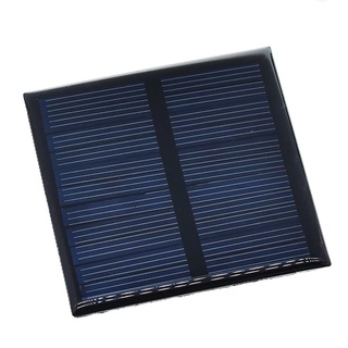 Mini Painel Placa Solar 5,5V 80mA 60X60mm 0.44w
