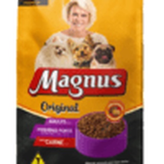 Raçao Magnus Premium Original Cães Adultos Pequeno Porte Sabor Carne a Granel 1kg